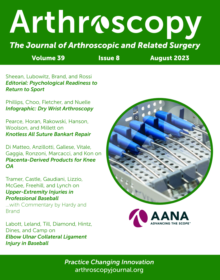 Arthroscopy: the Journal of Arthroscopic and Related Surgery